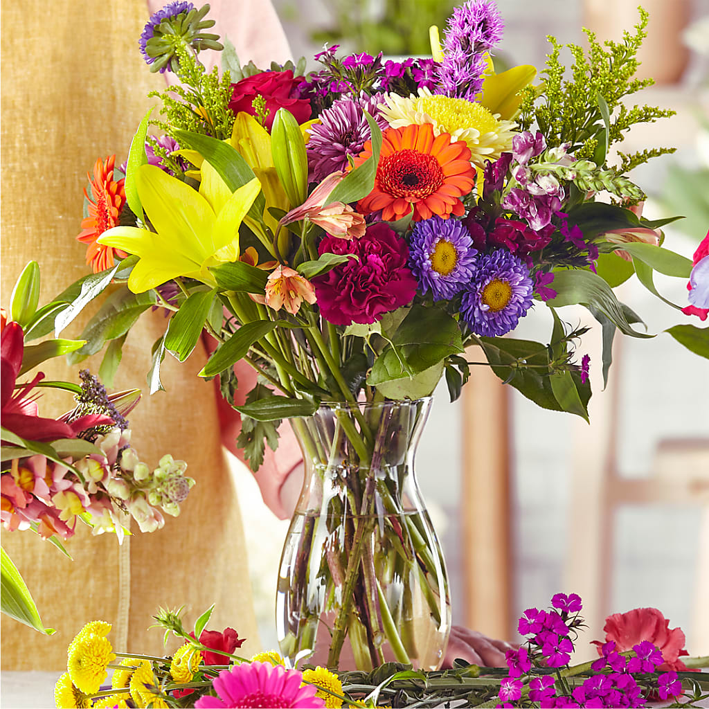 Bold & Bright – A Florist Original – Blossom Shop, Traverse City MI