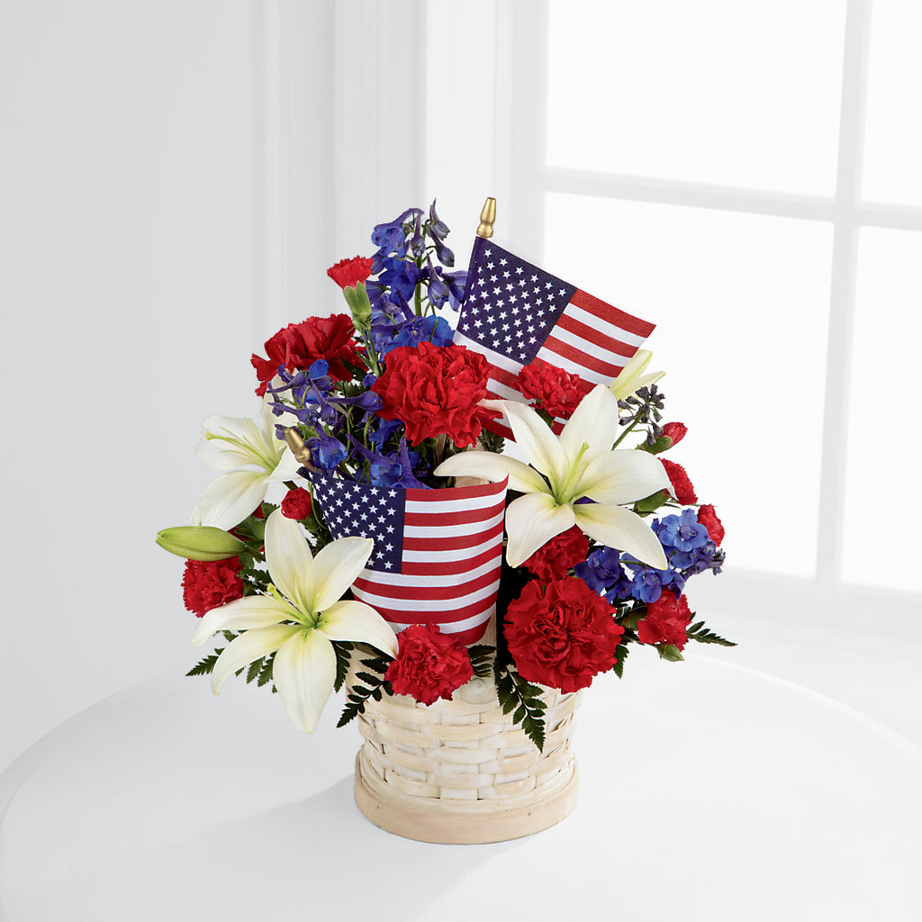 American Glory Bouquet – Blossom Shop, Traverse City MI