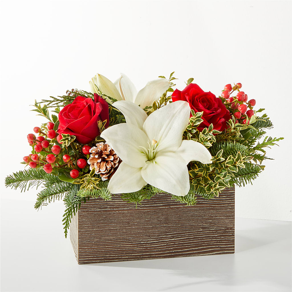 Snowy Wonderland Bouquet – Blossom Shop, Traverse City MI