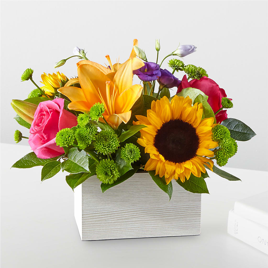 Best Day Box Bouquet – Blossom Shop, Traverse City MI