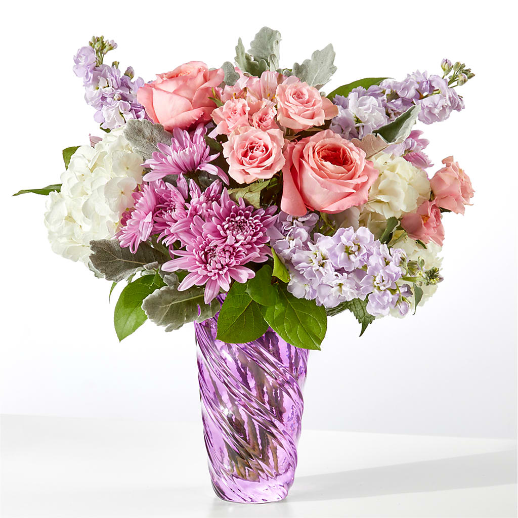 Silver Lining Bouquet – Blossom Shop, Traverse City MI