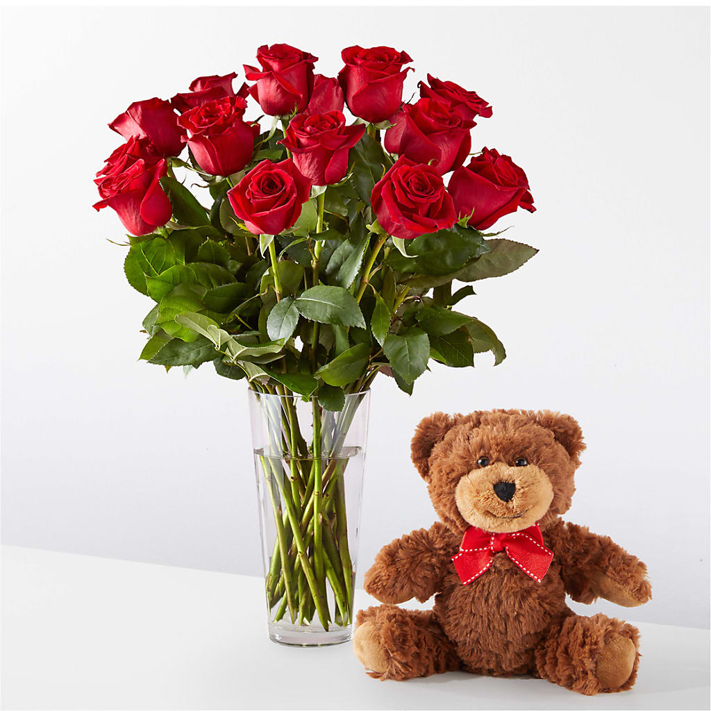 Romantic Long Stem Red Rose Bouquet Bundles – Blossom Shop, Traverse City MI