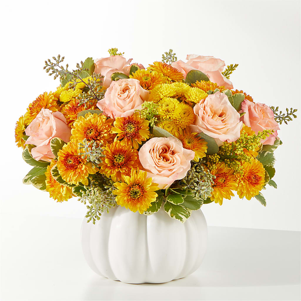 Peachy Pumpkin – Blossom Shop, Traverse City MI