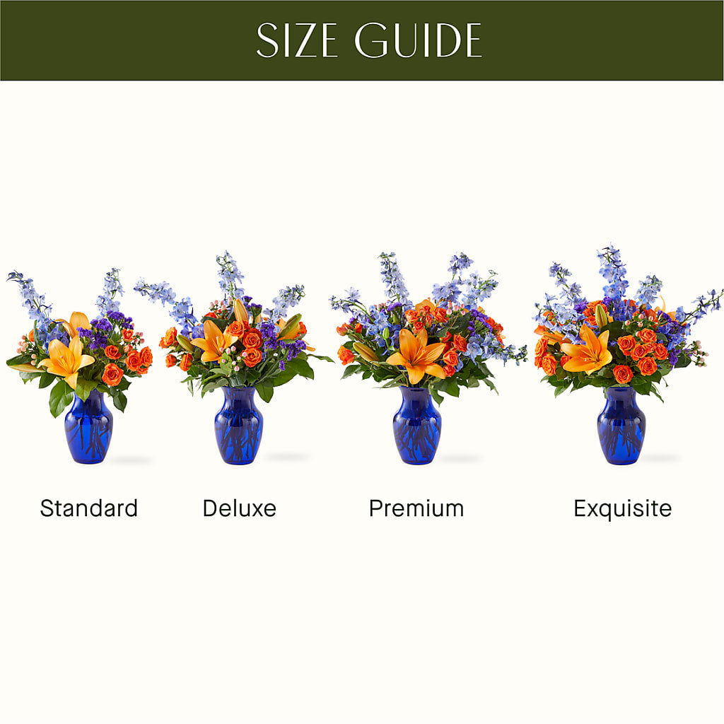 Radiant Citrus Bouquet – Blossom Shop, Traverse City MI