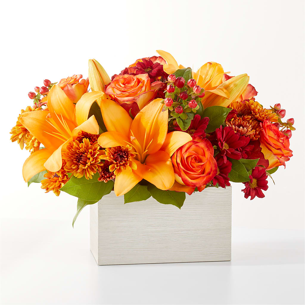 Backyard Bonfire Bouquet – Blossom Shop, Traverse City MI