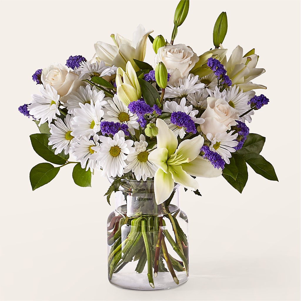Beyond Blue Bouquet – Blossom Shop, Traverse City MI