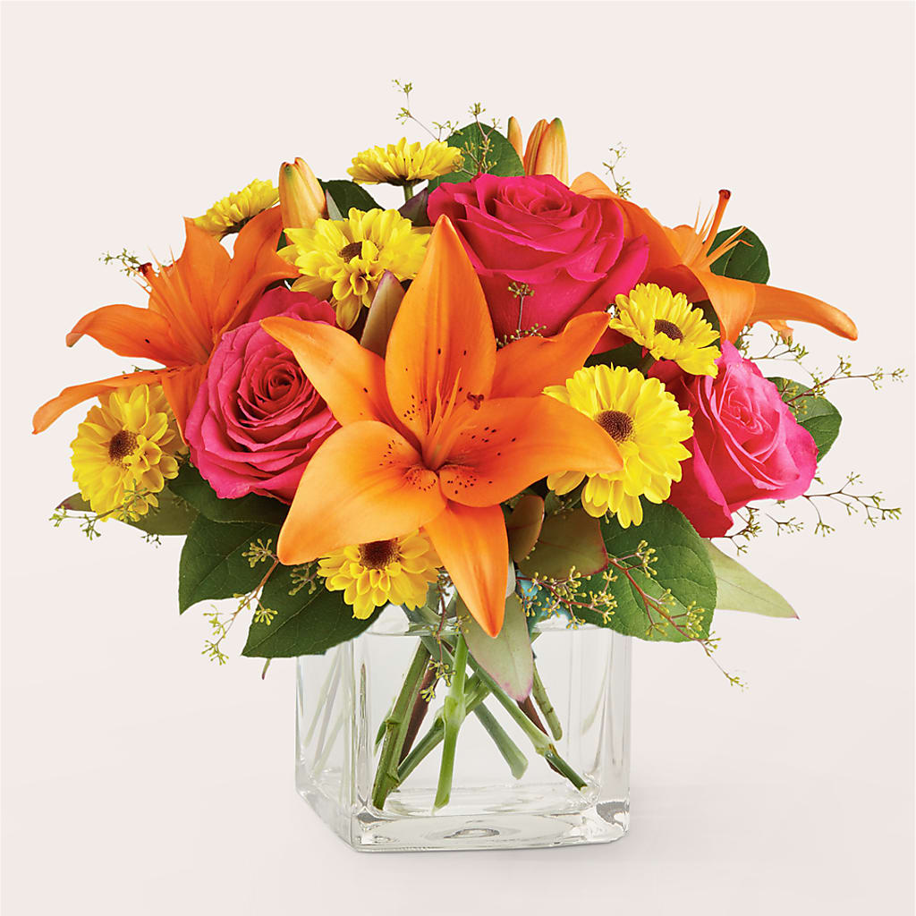 Neon Lights Bouquet – Blossom Shop, Traverse City MI