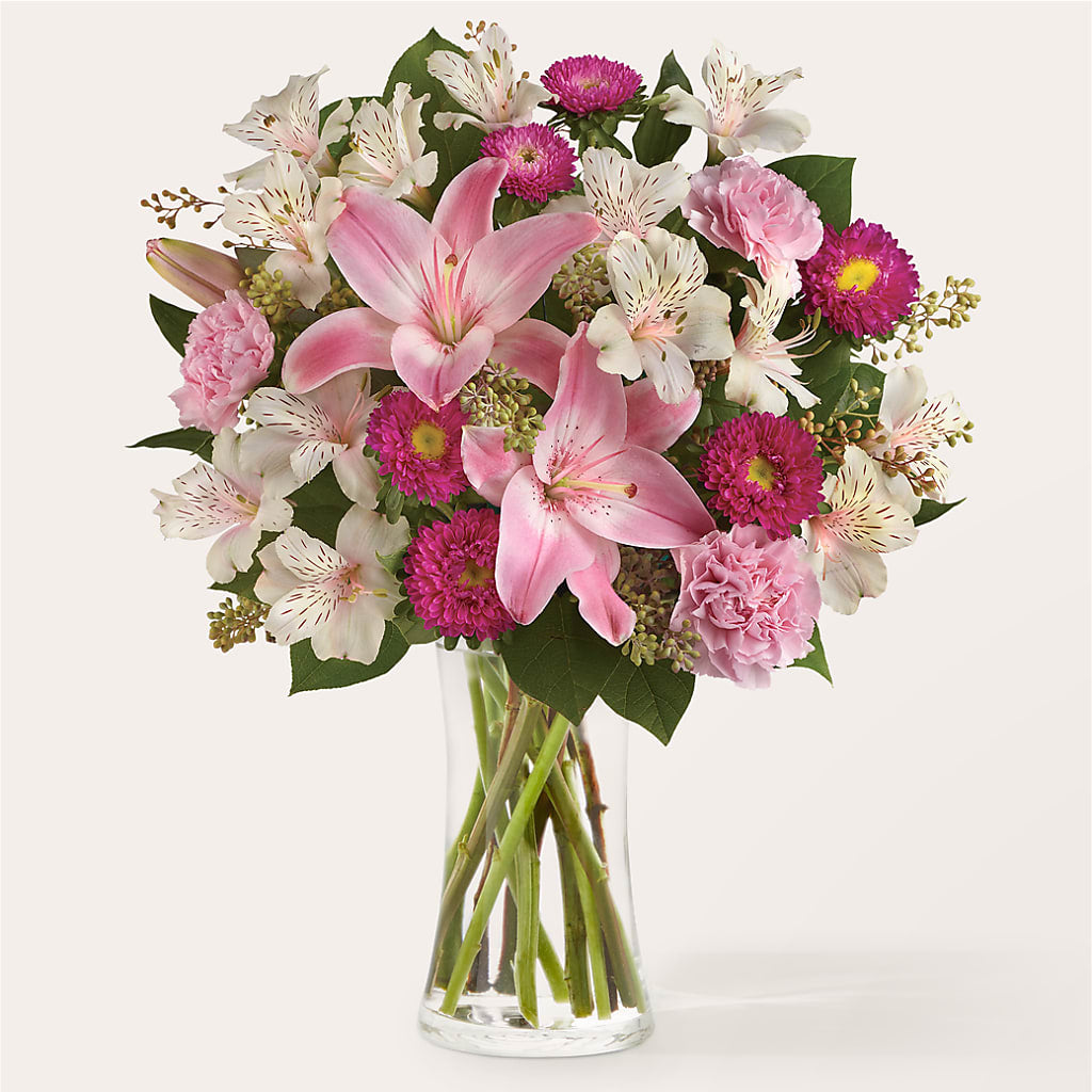 Feeling Fuchsia Bouquet – Blossom Shop, Traverse City MI