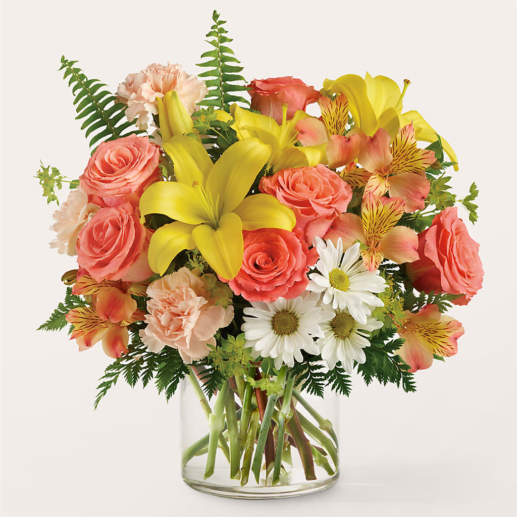Sunset Strip Bouquet – Blossom Shop, Traverse City MI