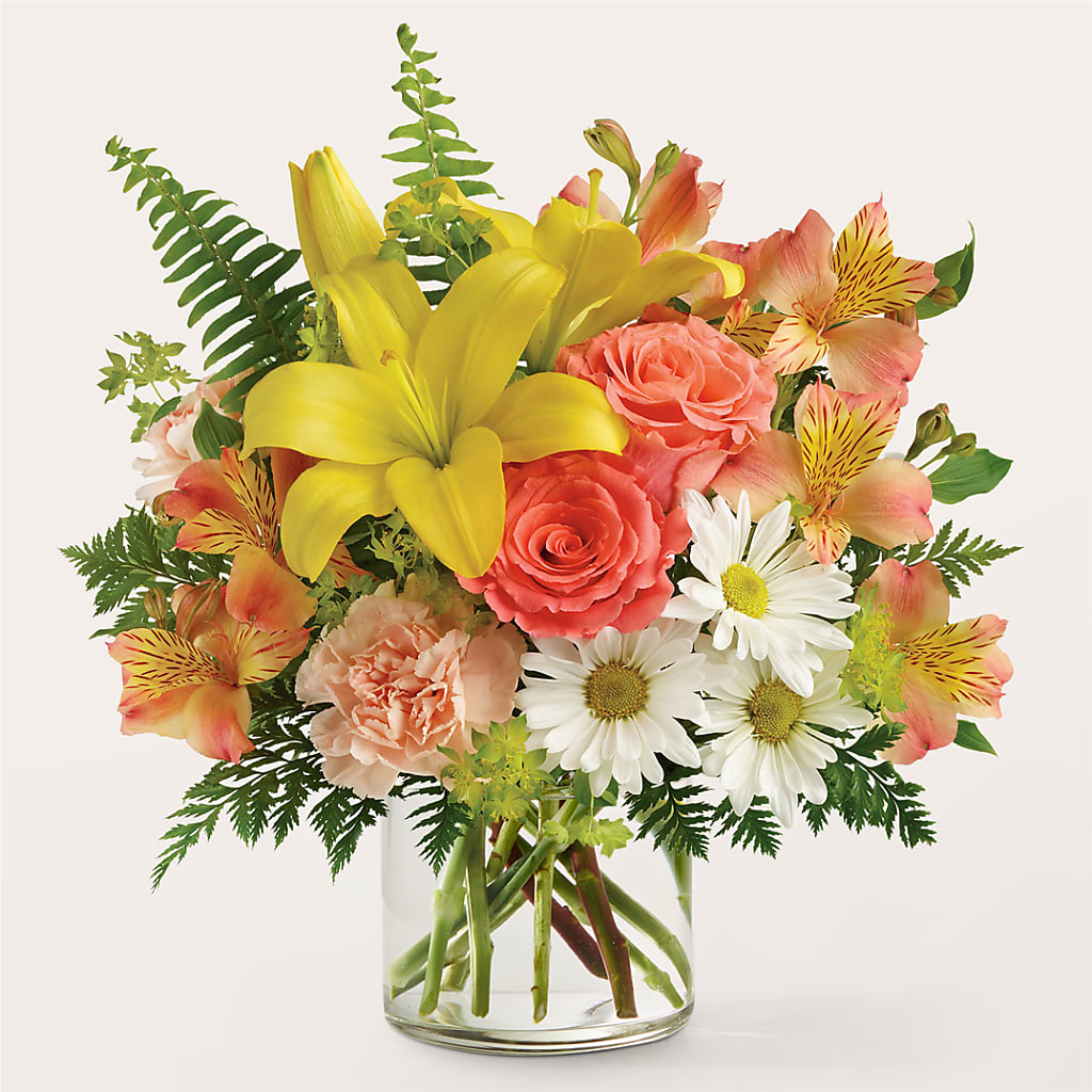 Sunset Strip Bouquet – Blossom Shop, Traverse City MI