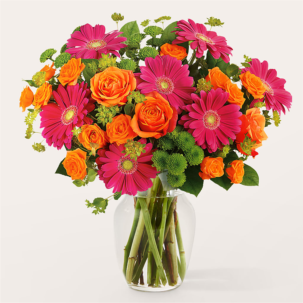Zest for Life Bouquet – Blossom Shop, Traverse City MI