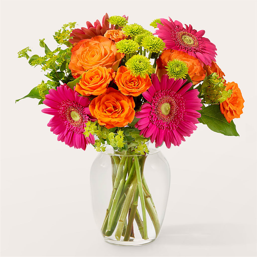 Zest for Life Bouquet – Blossom Shop, Traverse City MI