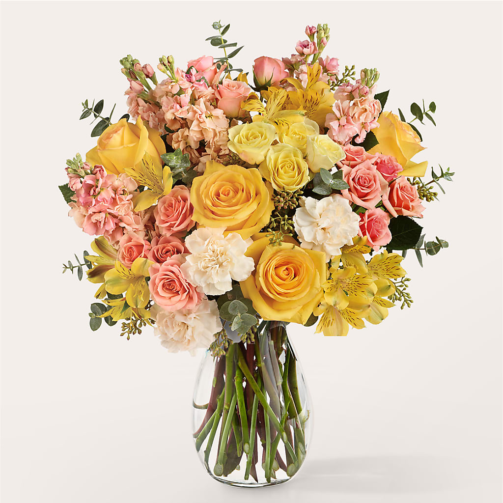 Slice of Sunrise Bouquet – Blossom Shop, Traverse City MI