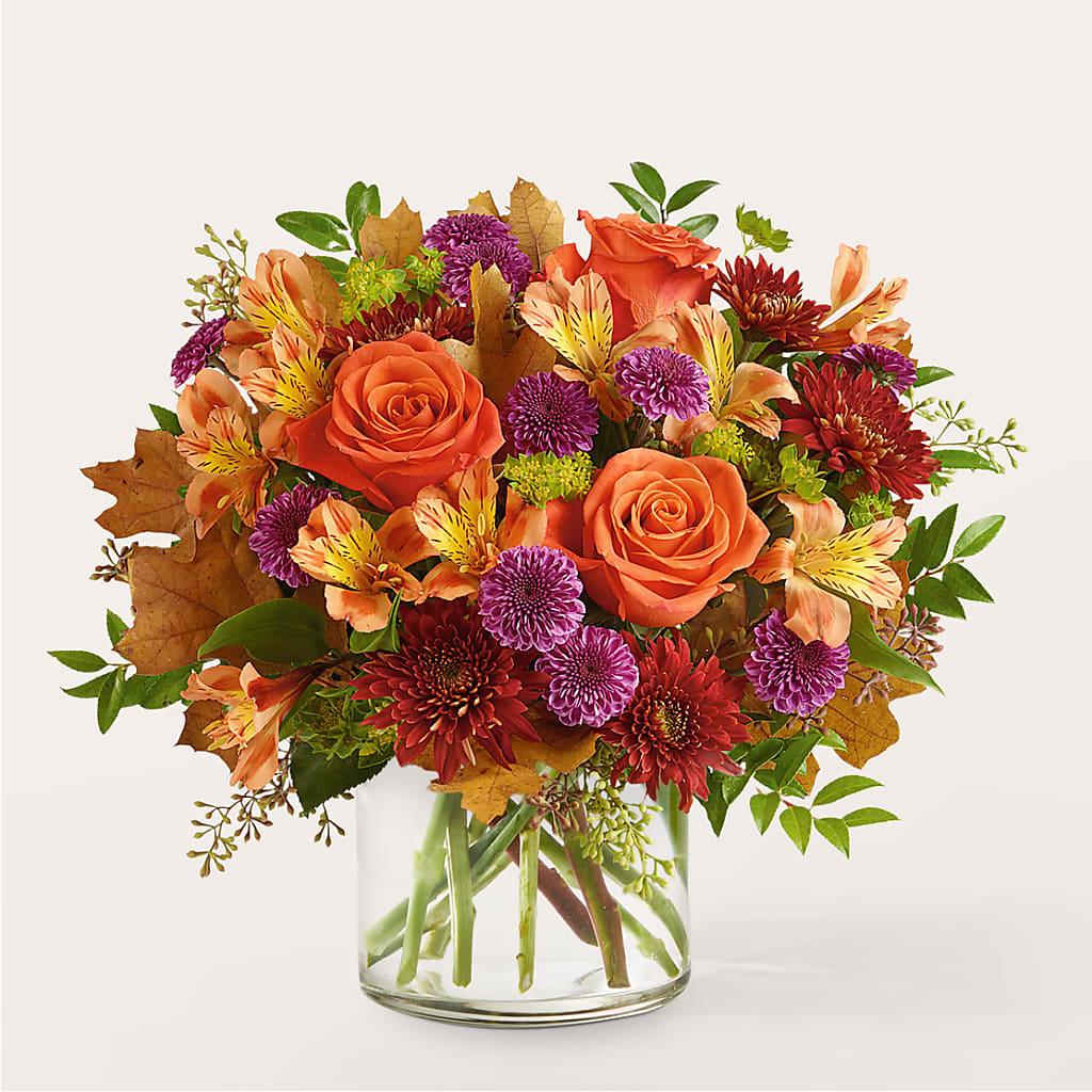 Orange You Glad Bouquet – Blossom Shop, Traverse City MI