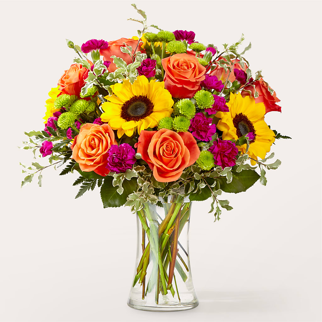 Warmth & Light Bouquet – Blossom Shop, Traverse City MI