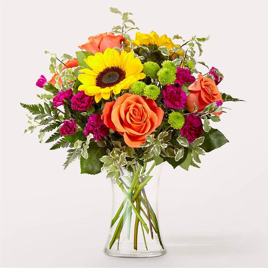 Warmth & Light Bouquet – Blossom Shop, Traverse City MI