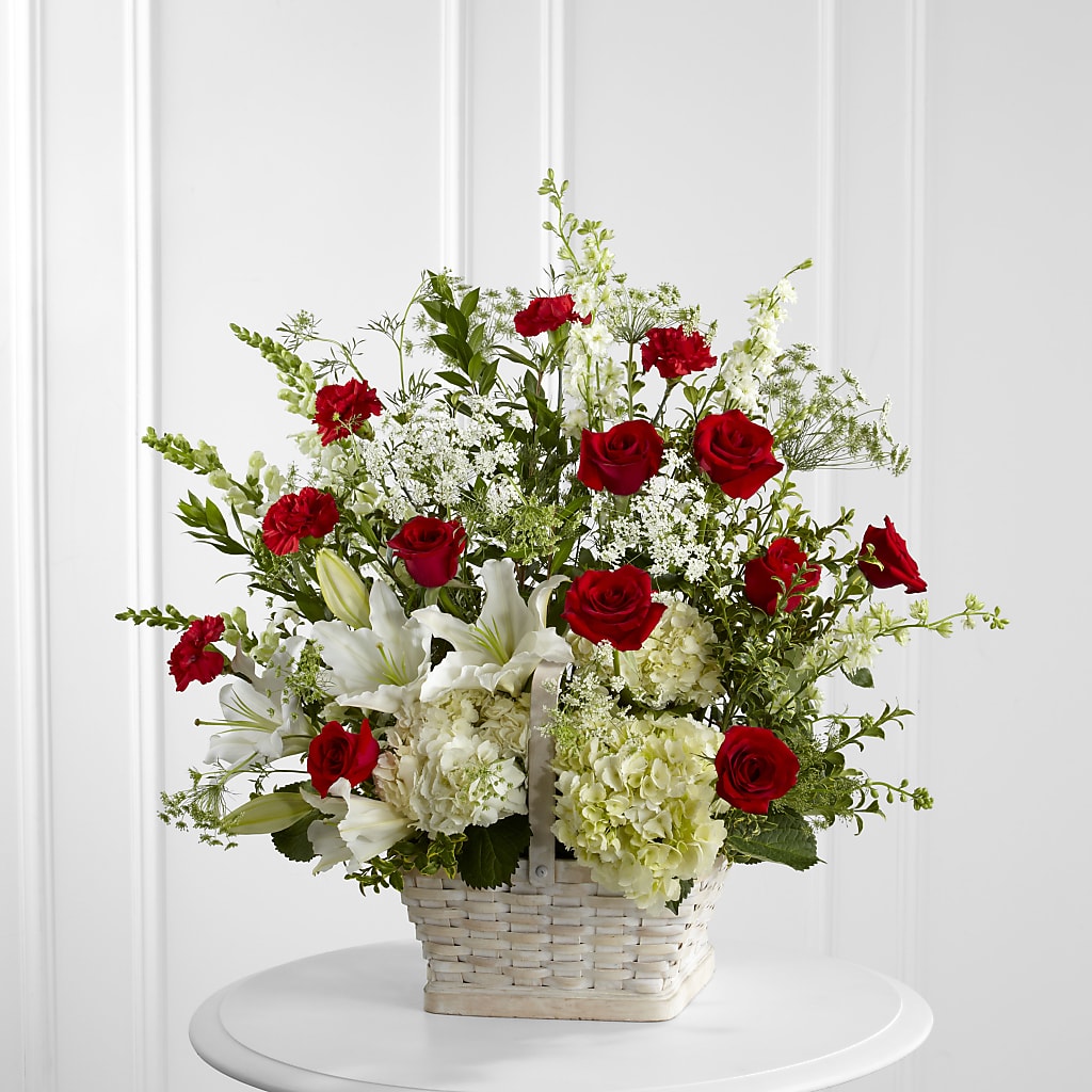 In Loving Memory Arrangement – Blossom Shop, Traverse City MI