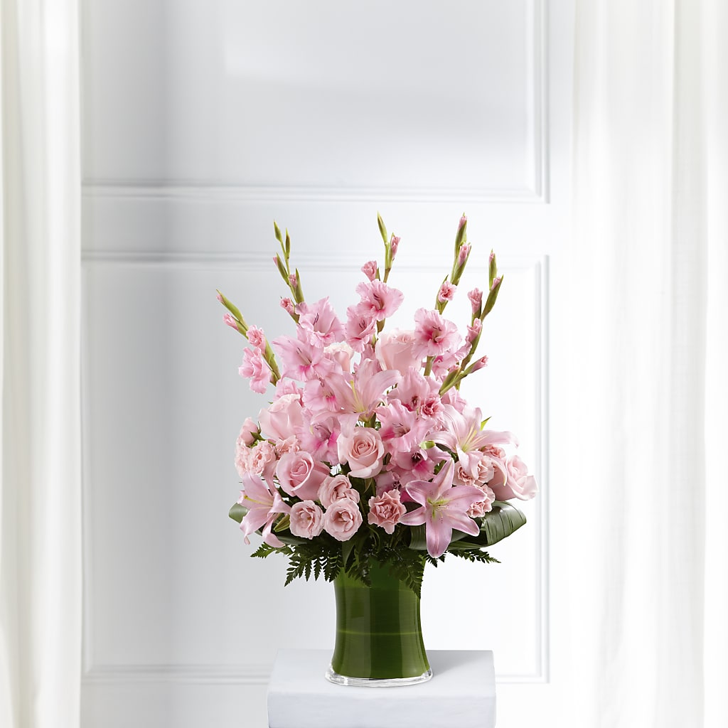 Lovely Tribute Bouquet – Blossom Shop, Traverse City MI