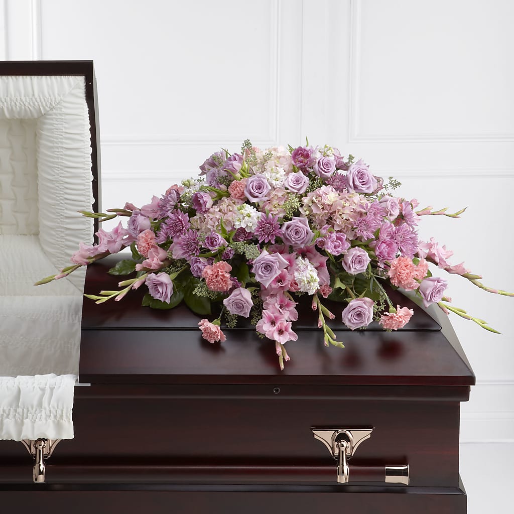 Immorata Casket Spray – Blossom Shop, Traverse City MI