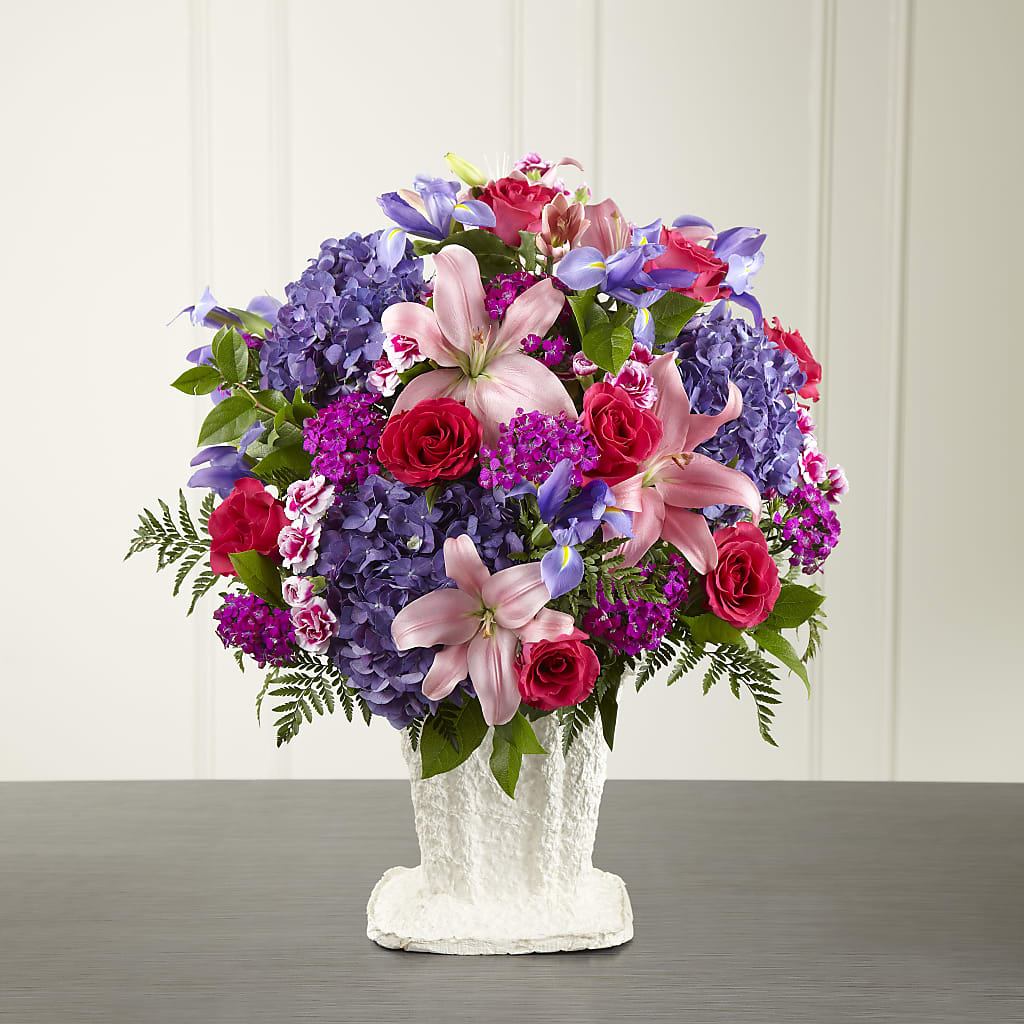 We Fondly Remember Arrangement – Blossom Shop, Traverse City MI