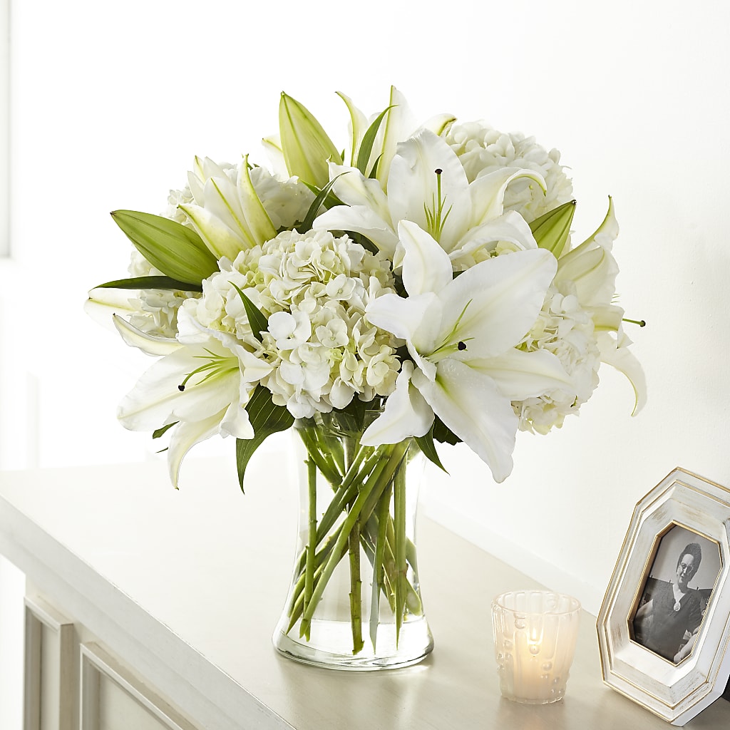 Compassionate Lily Bouquet – Blossom Shop, Traverse City MI