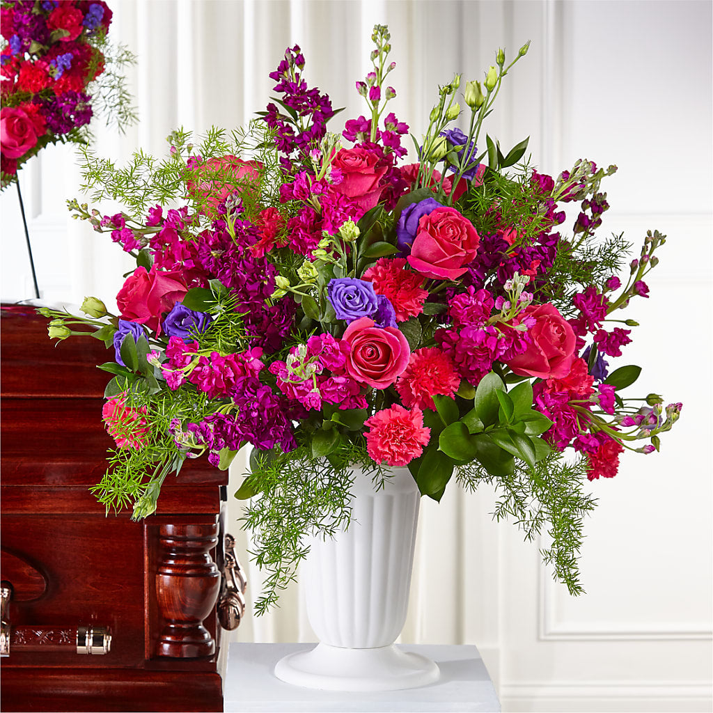 Eternal Day Arrangement – Blossom Shop, Traverse City MI