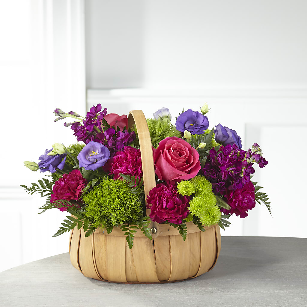 Serene Sanctuary Basket – Blossom Shop, Traverse City MI