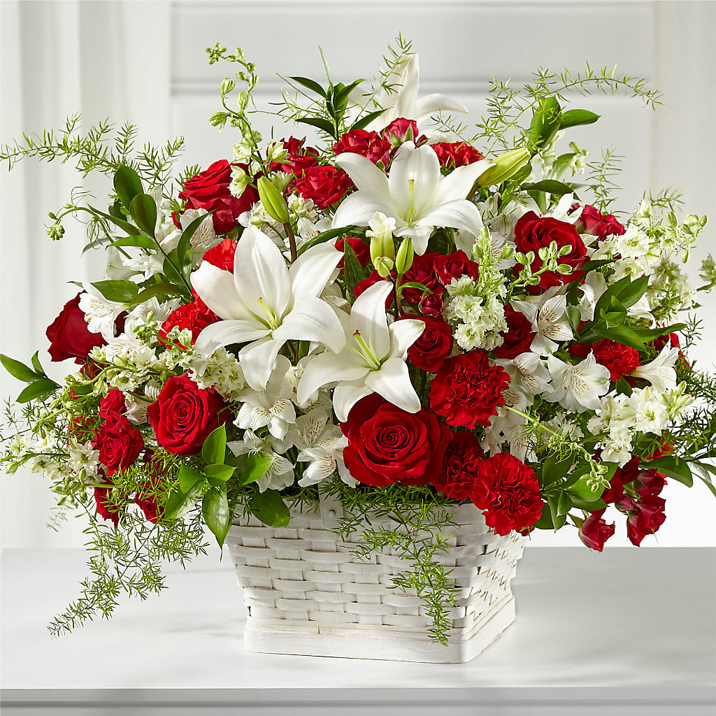 Sentiments of Love Arrangement – Blossom Shop, Traverse City MI