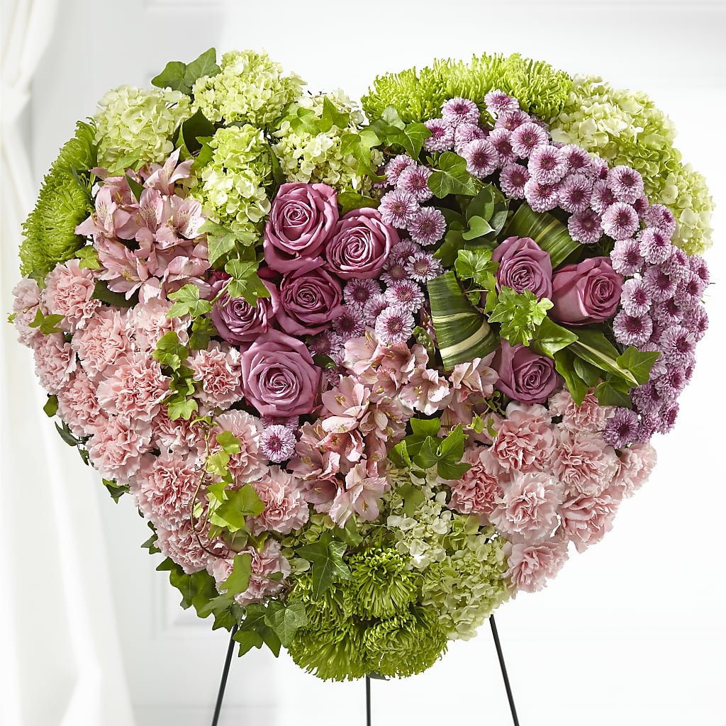Heartwarming Standing Heart – Blossom Shop, Traverse City MI