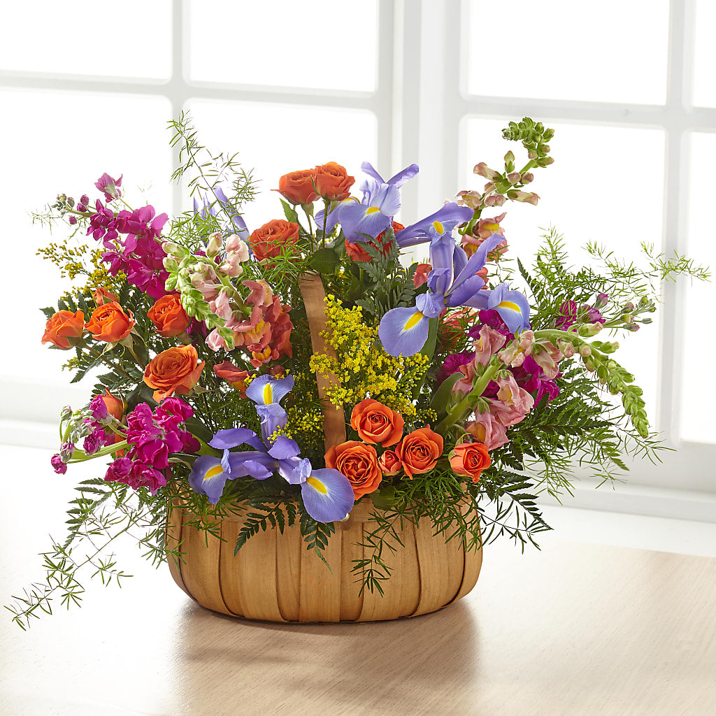 Garden of Life Basket – Blossom Shop, Traverse City MI