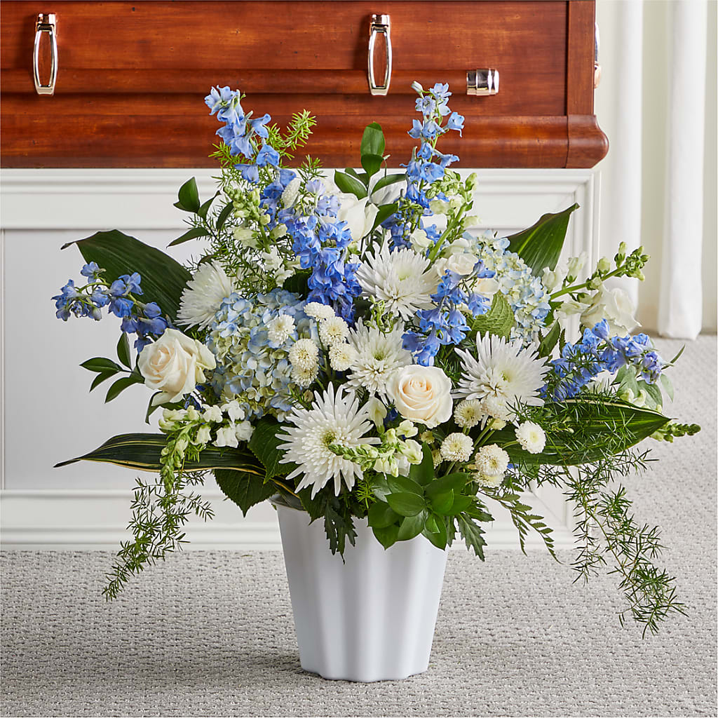 Everlasting Memories Floor Basket – Blossom Shop, Traverse City MI