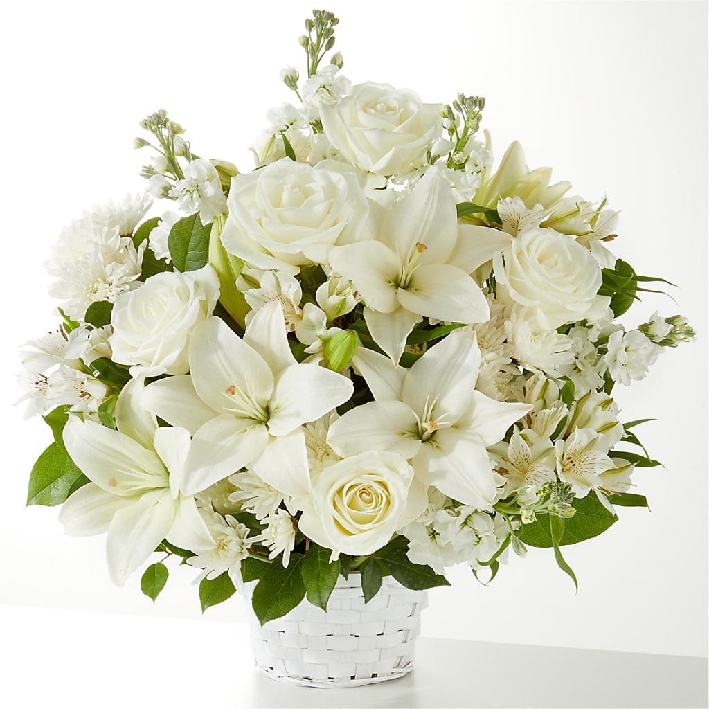Peaceful Reflections Arrangement – Blossom Shop, Traverse City MI