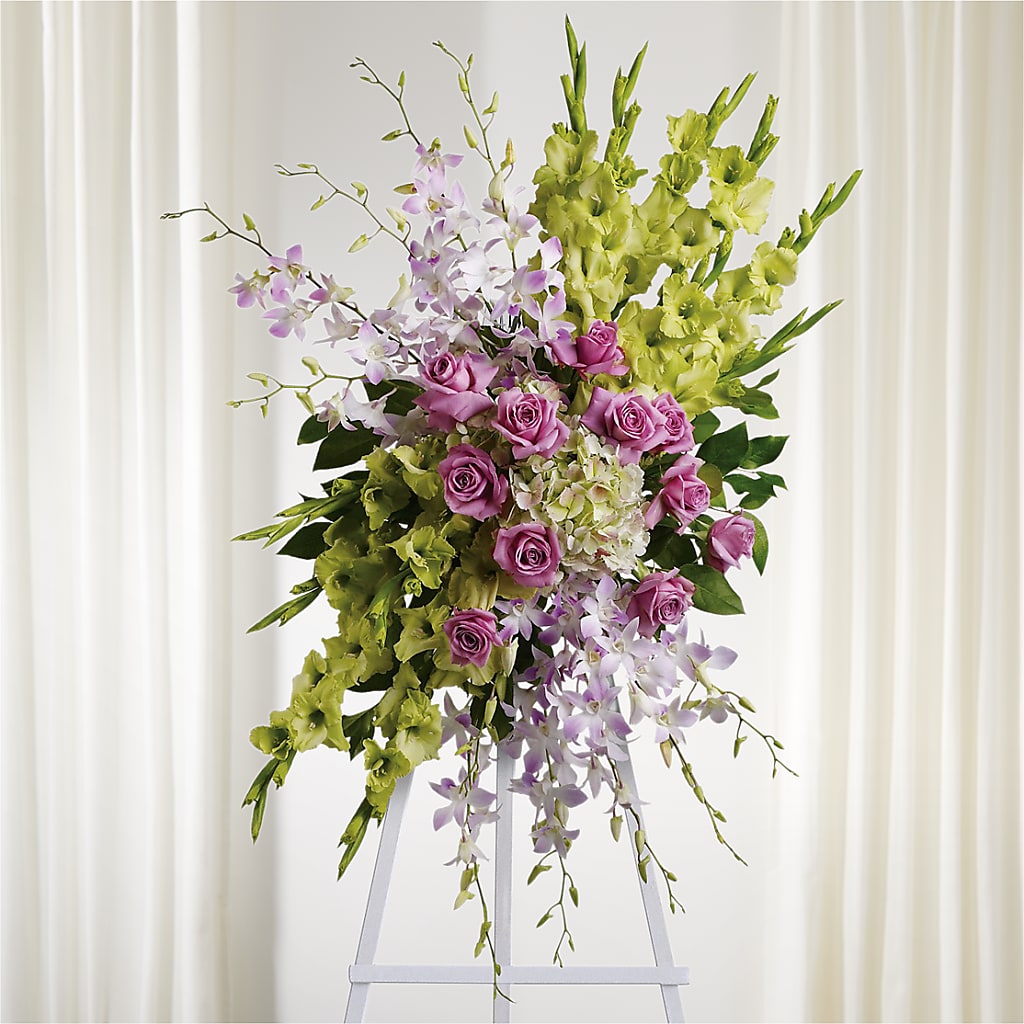 Lasting Legacy Standing Spray – Blossom Shop, Traverse City MI