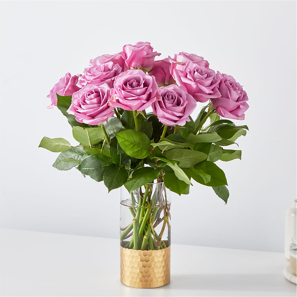 Secret Admirer Lavender Rose Bouquet – Blossom Shop, Traverse City MI