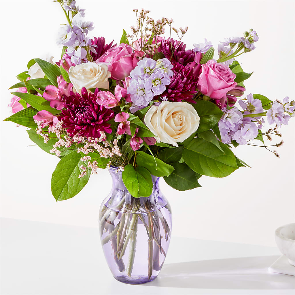Amethyst Dreams Bouquet – Blossom Shop, Traverse City MI