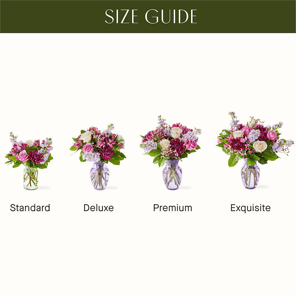 Amethyst Dreams Bouquet – Blossom Shop, Traverse City MI