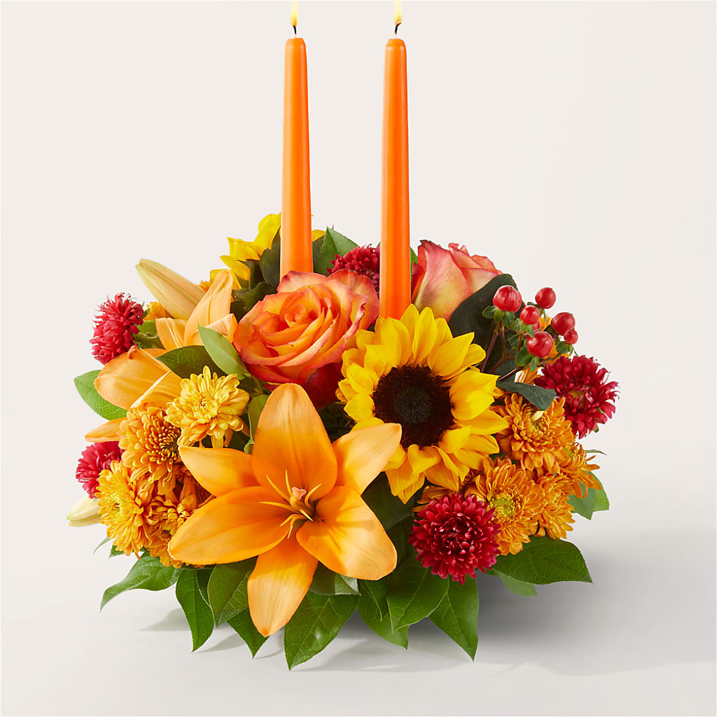 Grateful Centerpiece – Blossom Shop, Traverse City MI
