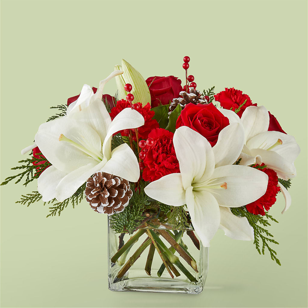 Glistening Icicles Bouquet – Blossom Shop, Traverse City MI