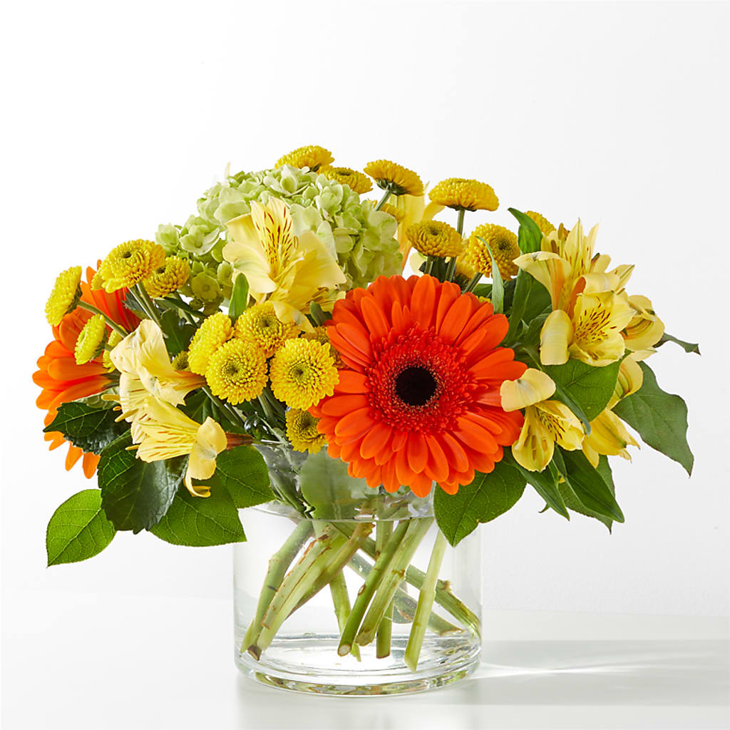 Autumn Sunshine Bouquet – Blossom Shop, Traverse City MI