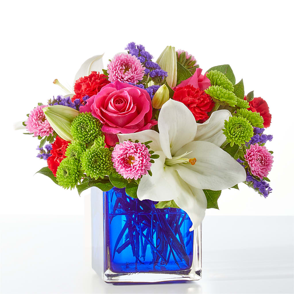 Quality Time Bouquet – Blossom Shop, Traverse City MI