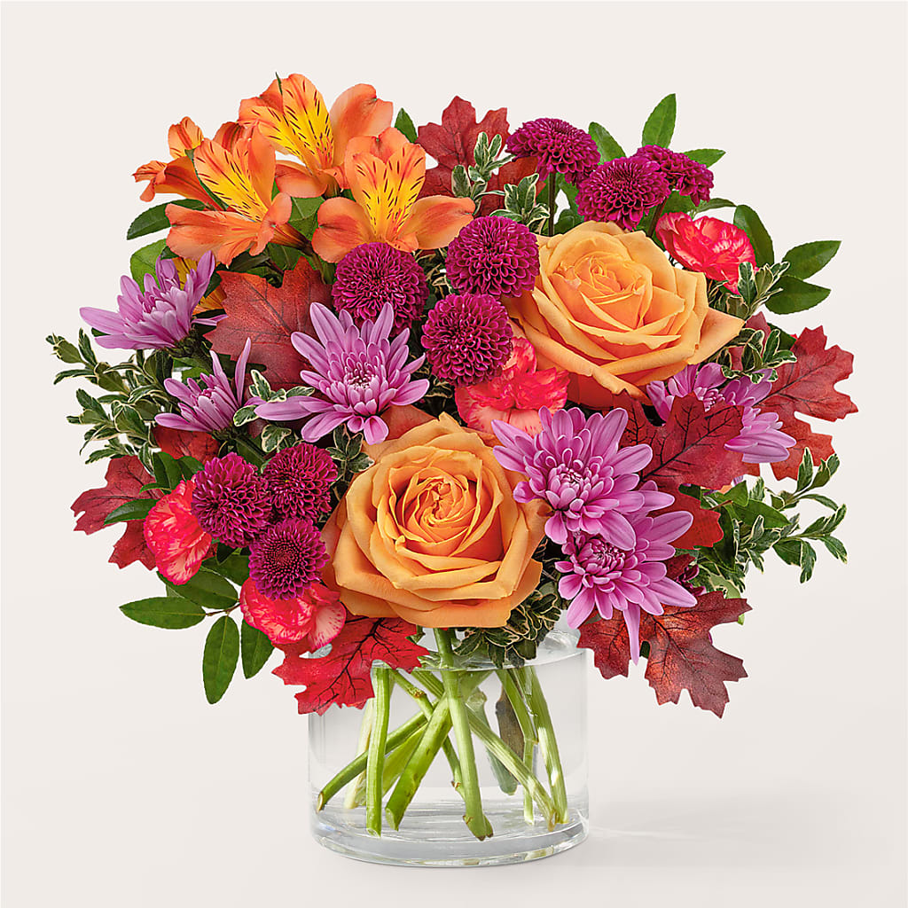 Terracotta Treasures Bouquet – Blossom Shop, Traverse City MI