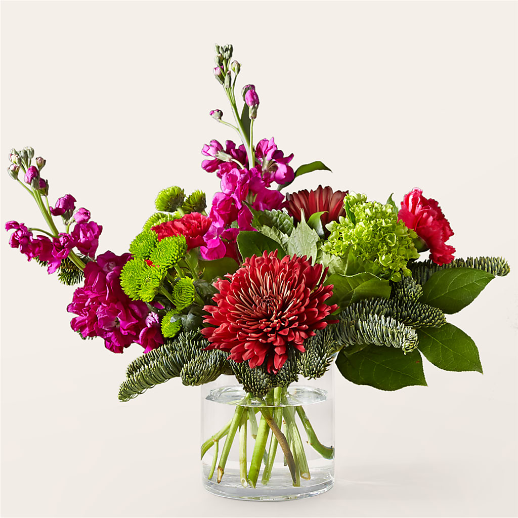 All the Tinsel Bouquet – Blossom Shop, Traverse City MI