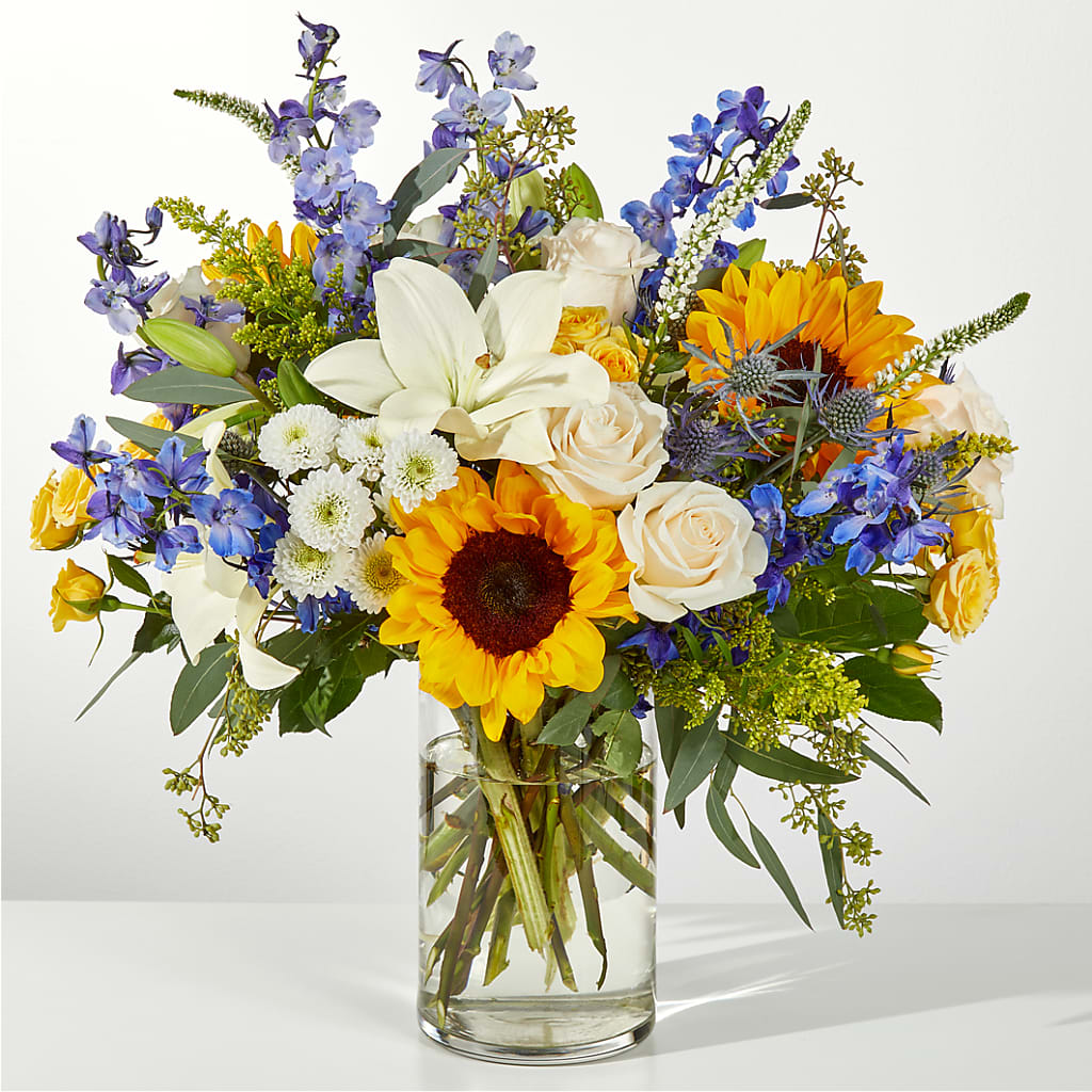 Wonderfully Sunny Bouquet – Blossom Shop, Traverse City MI