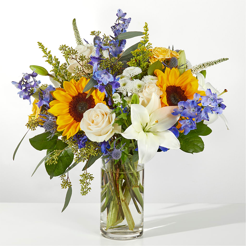 Wonderfully Sunny Bouquet – Blossom Shop, Traverse City MI