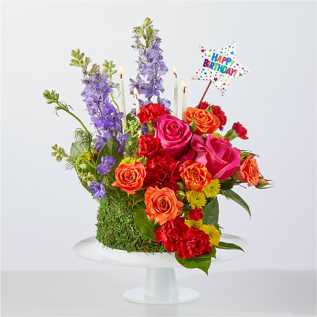 Best Year Yet Floral Cake – Blossom Shop, Traverse City MI
