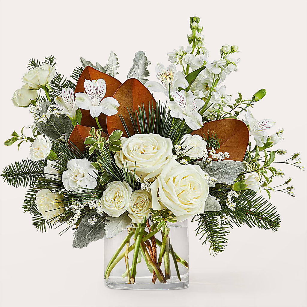 Fresh Snowfall Bouquet – Blossom Shop, Traverse City MI