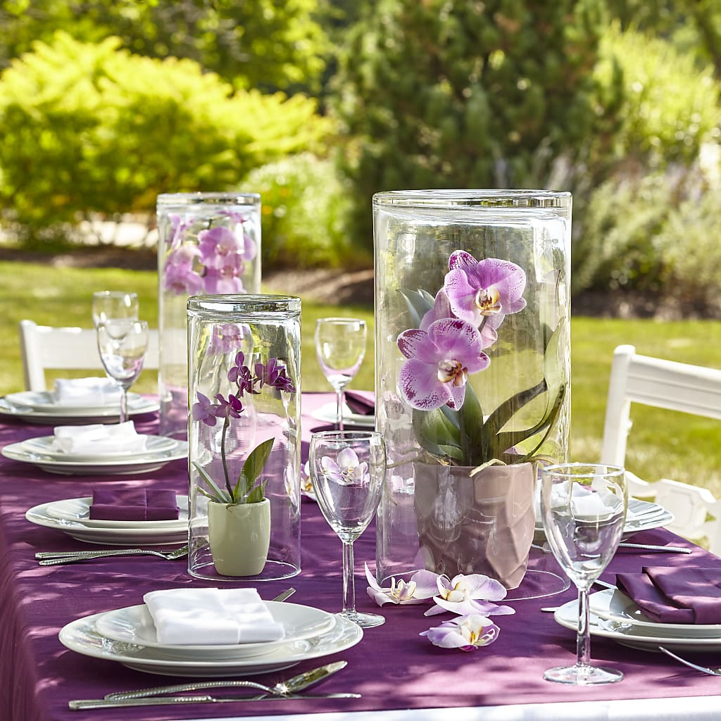 Dramatic Garden Centerpiece – Blossom Shop, Traverse City MI