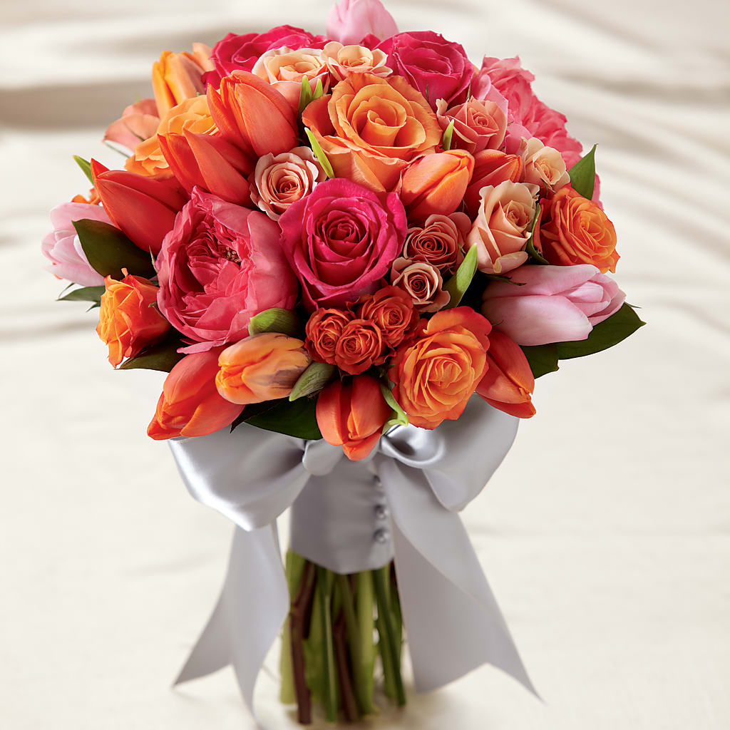 Sunset Dream Bouquet – Blossom Shop, Traverse City MI