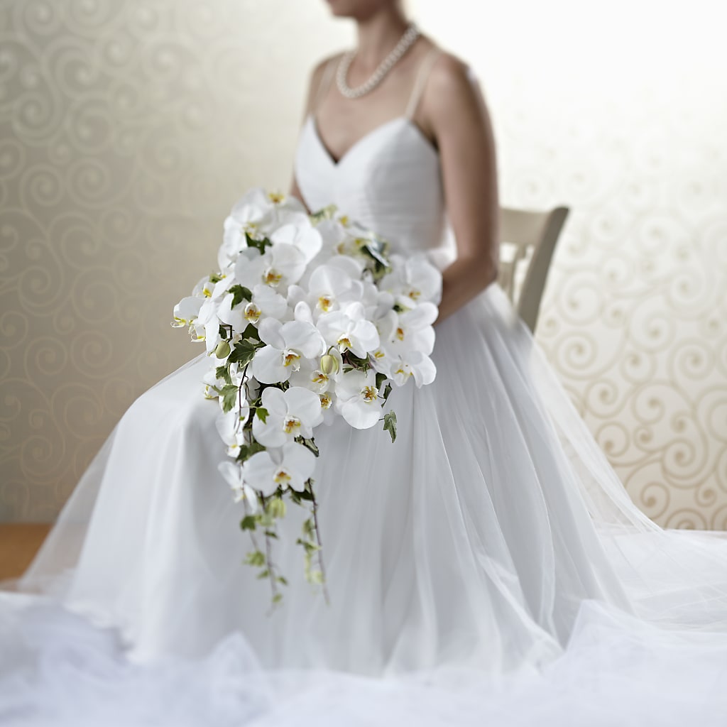 Classic White Bouquet – Blossom Shop, Traverse City MI