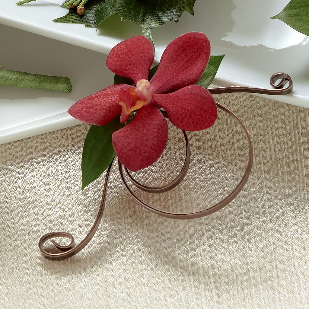 Red Mokara Boutonniere – Blossom Shop, Traverse City MI
